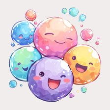 cute bubble clipart