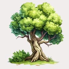 green tree clipart