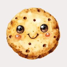smiling cookie clipart