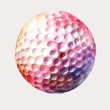 golf ball clipart