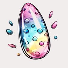 colorful nail clipart