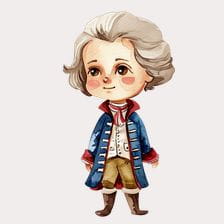 Cute George Washington Clipart
