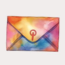 watercolor email clipart