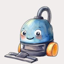 Vacuum cleaner clipart