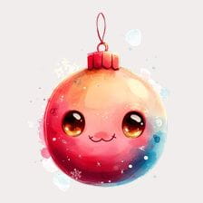 Cute Christmas Ornament Clipart