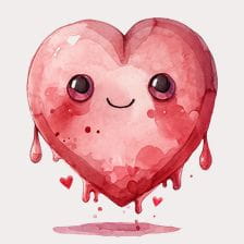 bleeding heart clipart