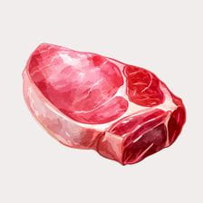 beef steak clipart