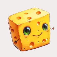 kawaii cheese clipart
