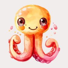 yellow octopus
