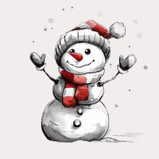 black and white christmas clipart
