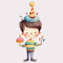 birthday boy clipart