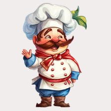 cute chef clipart