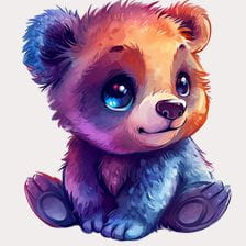 Cute Cartoon Bear Clipart