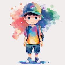 anime boy clipart