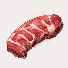 delicious beef steak clipart