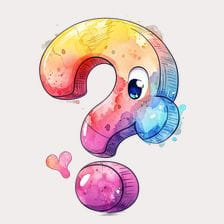cartoon question mark clipart