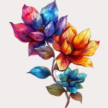 flower watercolor clipart
