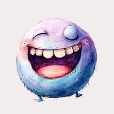 cute laughing clipart