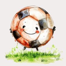 cute soccer clipart