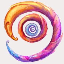 cute swirl clipart