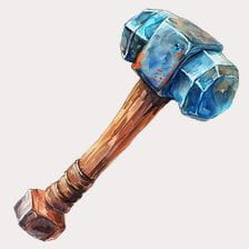 rusty hammer clipart