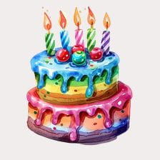 birthday cake clipart