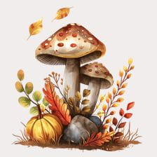mushroom clipart