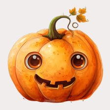 cartoon pumpkin clipart