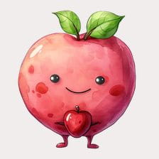kawaii health clipart