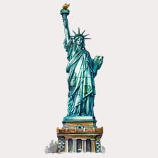 statue of liberty clipart