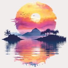 sunrise clipart