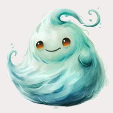 kawaii wind clipart