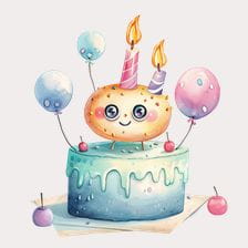birthday cake clipart