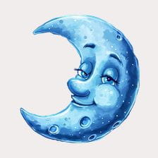 crescent moon clipart
