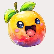 cute fruit clipart