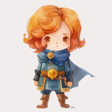 Cute Cartoon Prince Clipart