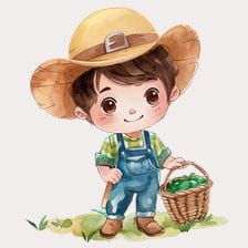 little farmer clipart