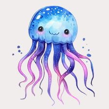 jelly fish clipart