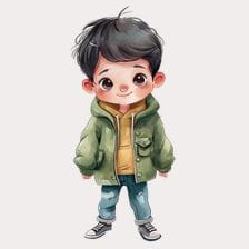 adorable kid clipart