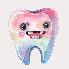 smiling teeth clipart