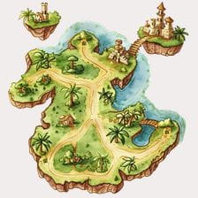 nature map clipart