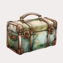 suitcase clipart