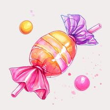 colorful Candy Clipart