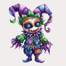 cute mardi gras clipart