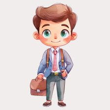 business boy clipart