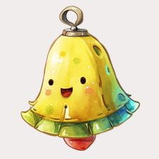 cute bell clipart