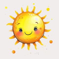 sunshine clipart