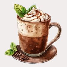 latte clipart