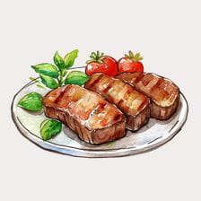 delicious bbq clipart