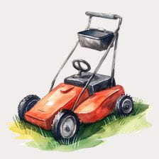 lawn mower clipart